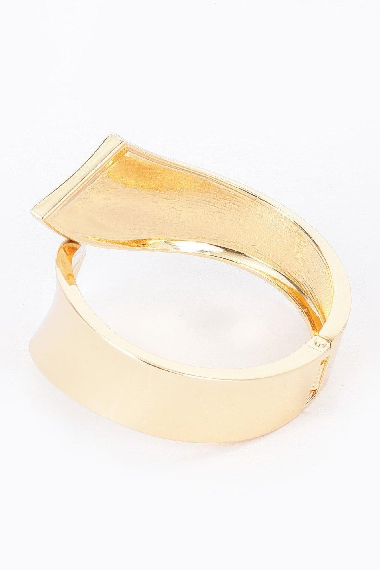 Metal Spring Hinge Bracelet - Clothes For Her Online Store