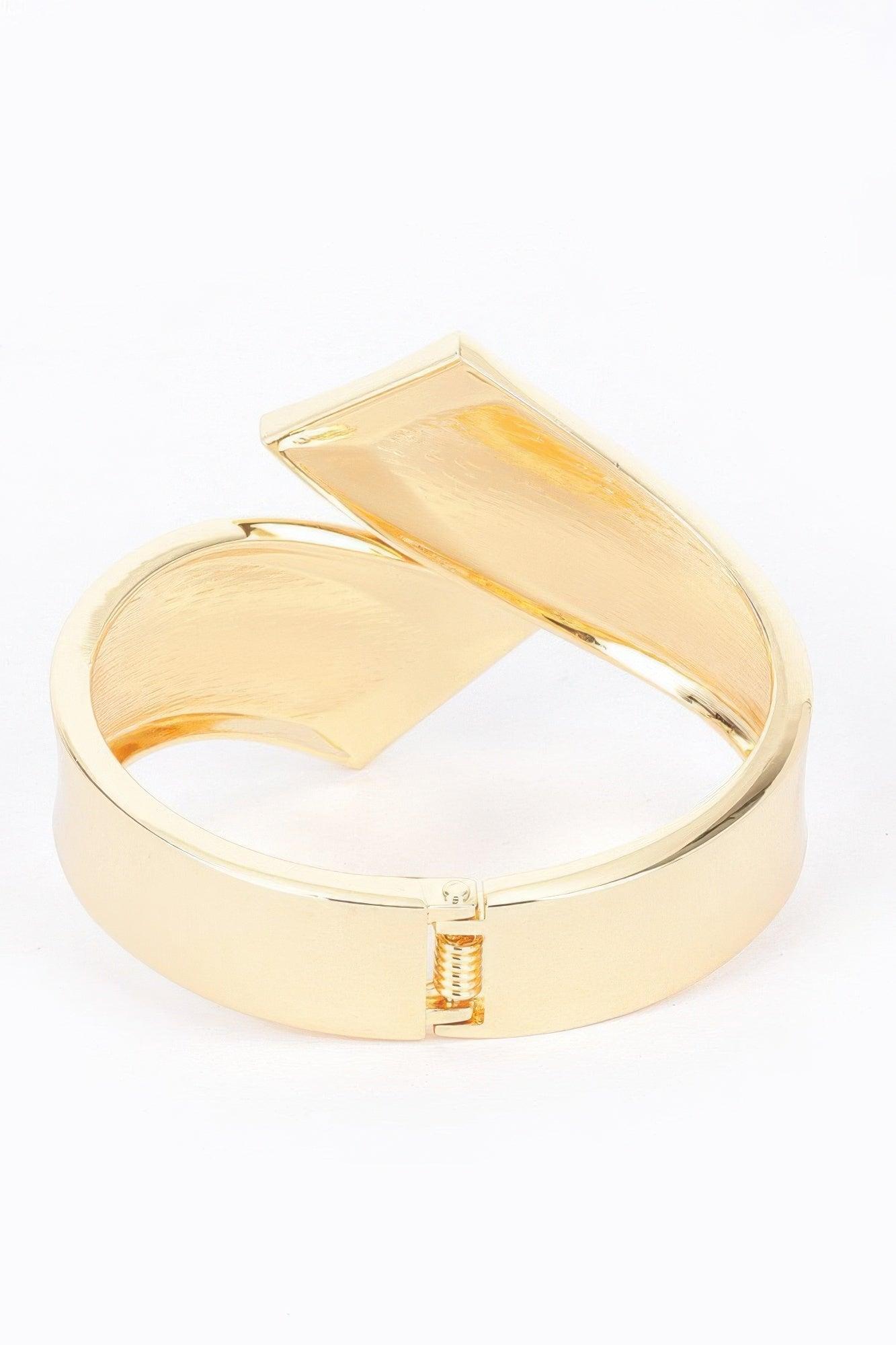 Metal Spring Hinge Bracelet - Clothes For Her Online Store