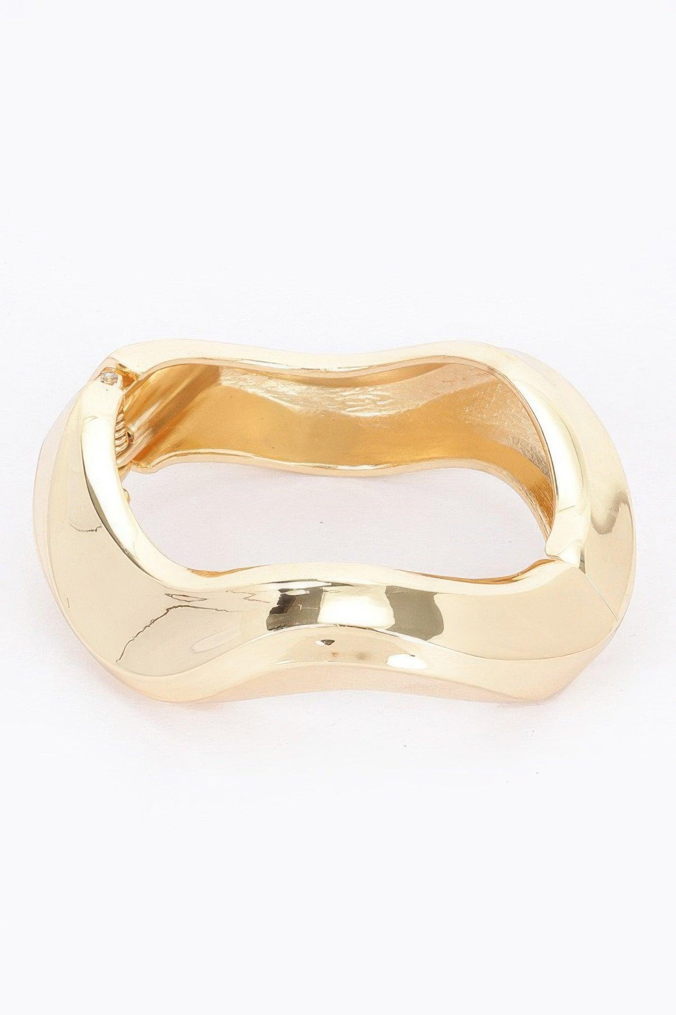 Metal Spring Hinge Bracelet - Clothes For Her Online Store