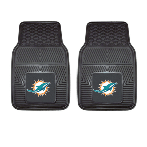 NFL 2-PC VINYL CAR MAT SET