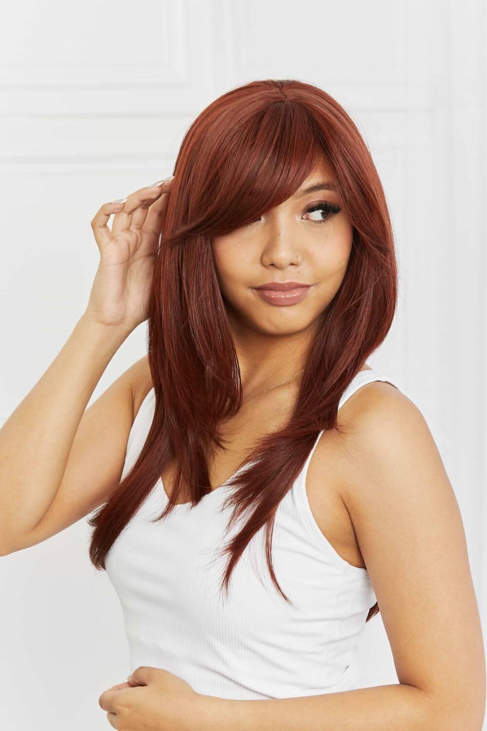Mid-Length Wave Synthetic Wigs 20'' - Clothes For Her Online Store