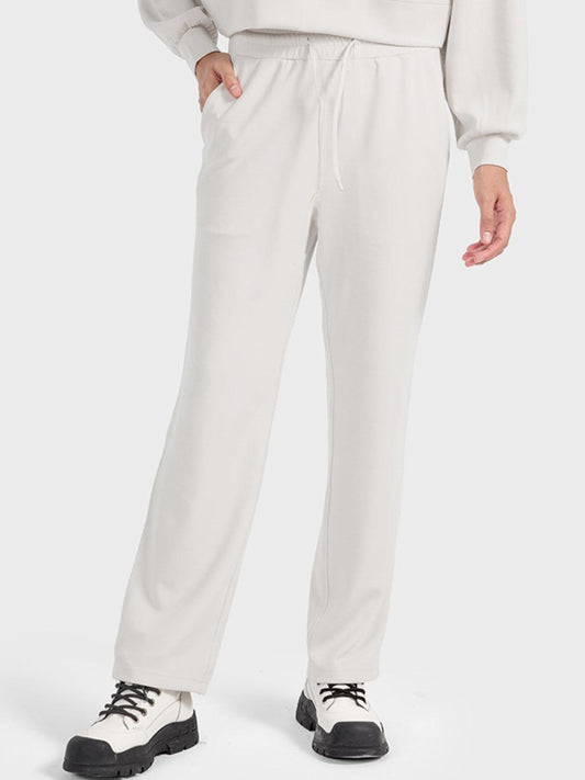 Millennia Drawstring Pocketed Sport Pants - Clothes For Her Online Store