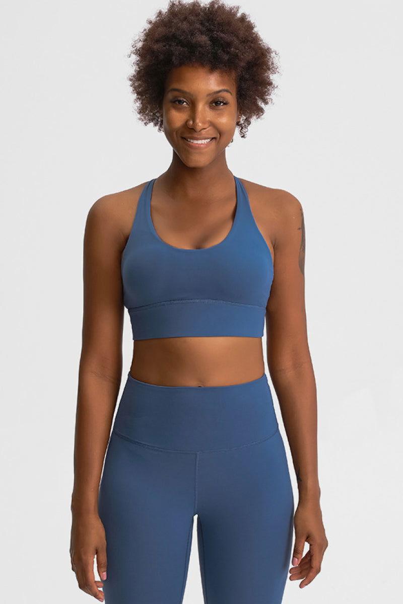Millennia Eight Strap Sports Bra - Clothes For Her Online Store
