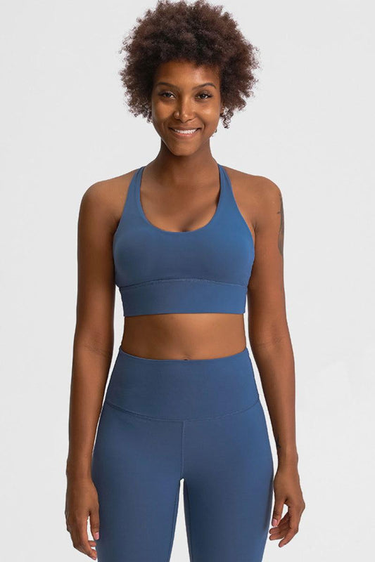 Millennia Eight Strap Sports Bra - Clothes For Her Online Store