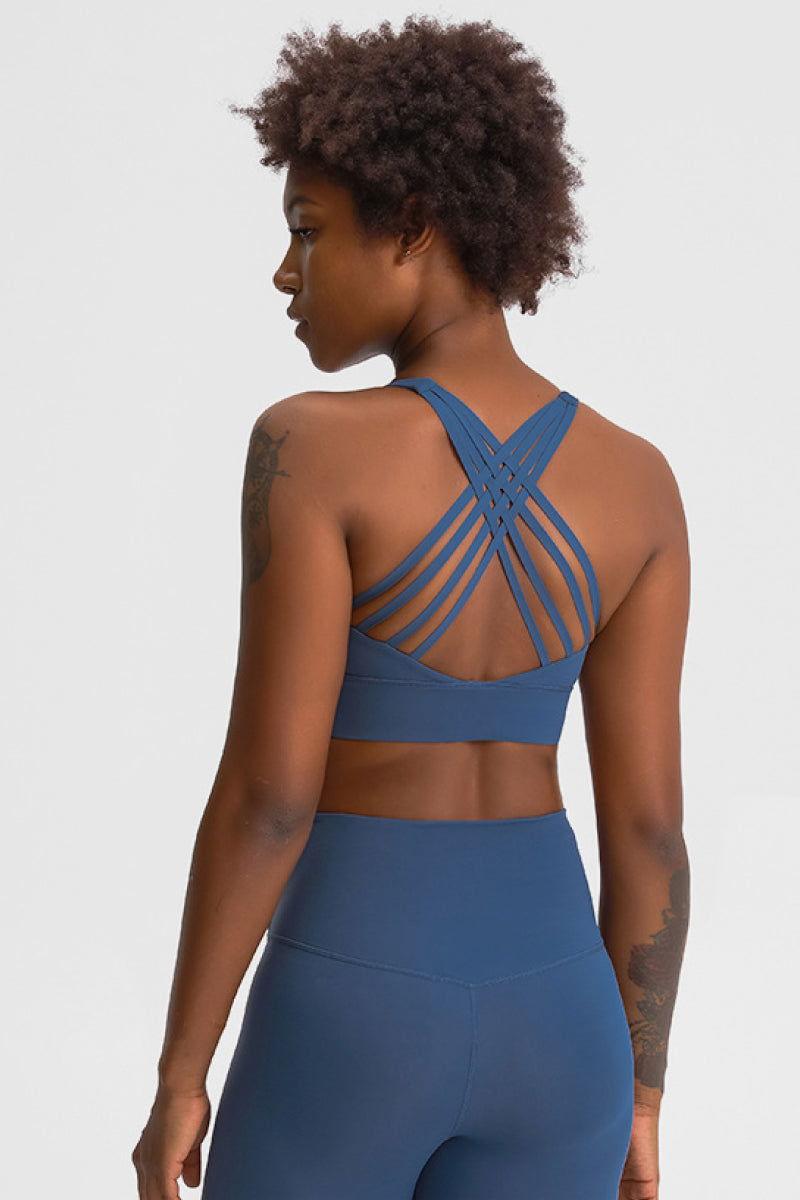 Millennia Eight Strap Sports Bra - Clothes For Her Online Store