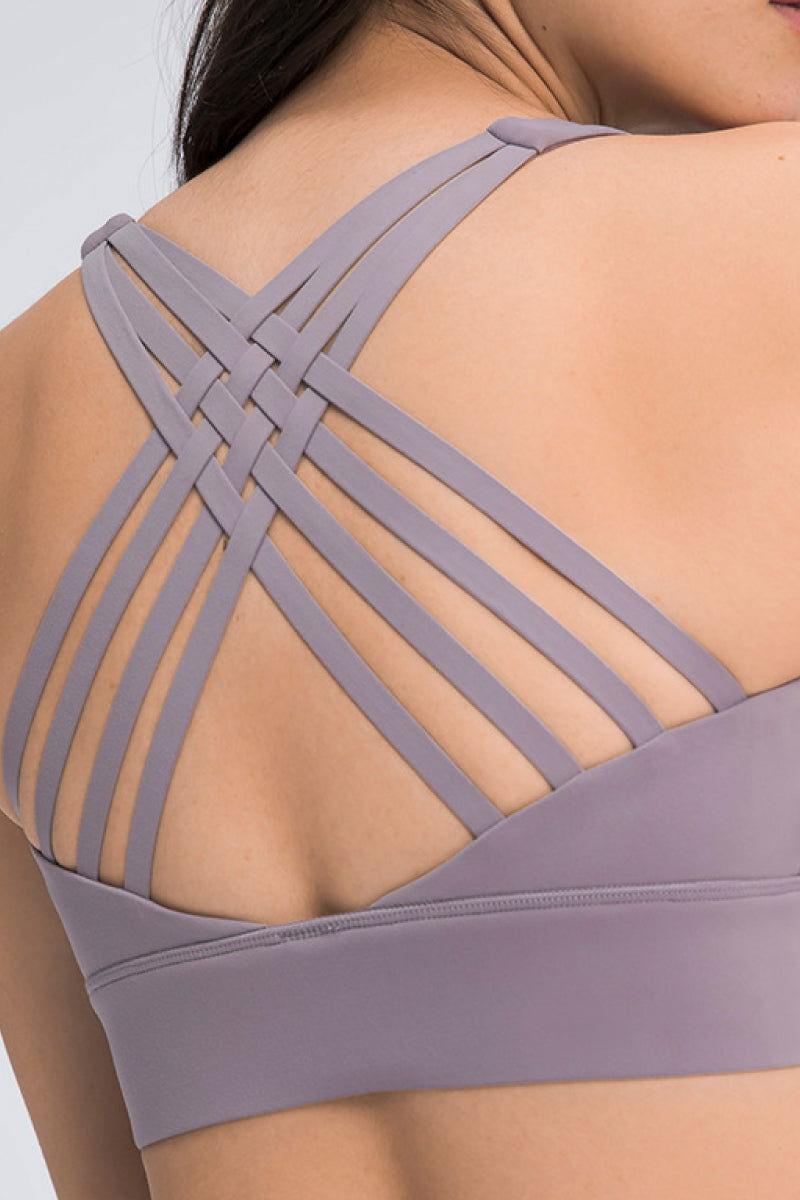 Millennia Eight Strap Sports Bra - Clothes For Her Online Store