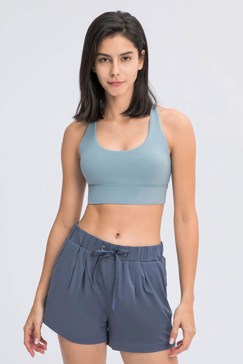 Millennia Eight Strap Sports Bra - Clothes For Her Online Store