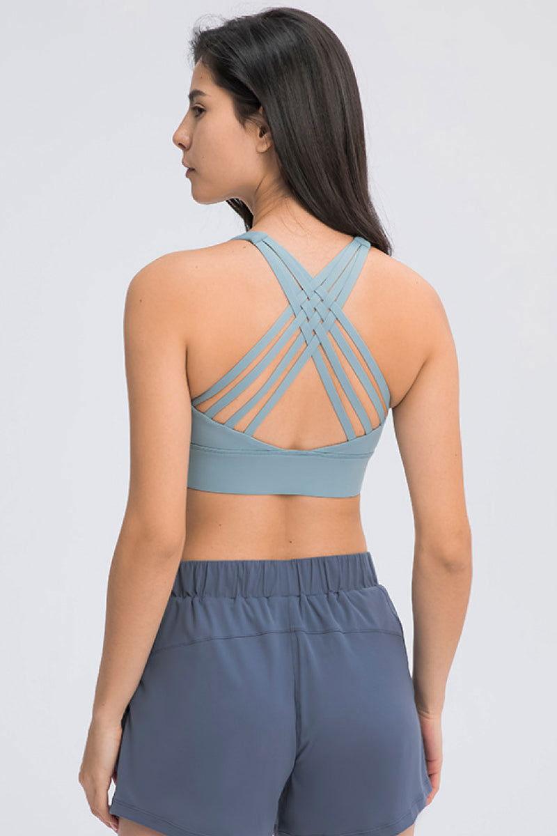 Millennia Eight Strap Sports Bra - Clothes For Her Online Store