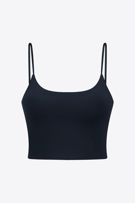 Millennia Feel Like Skin Scoop Neck Sports Cami - Clothes For Her Online Store