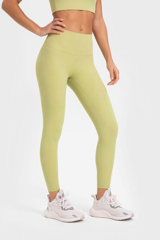 Millennia Highly Stretchy Wide Waistband Yoga Leggings - Clothes For Her Online Store