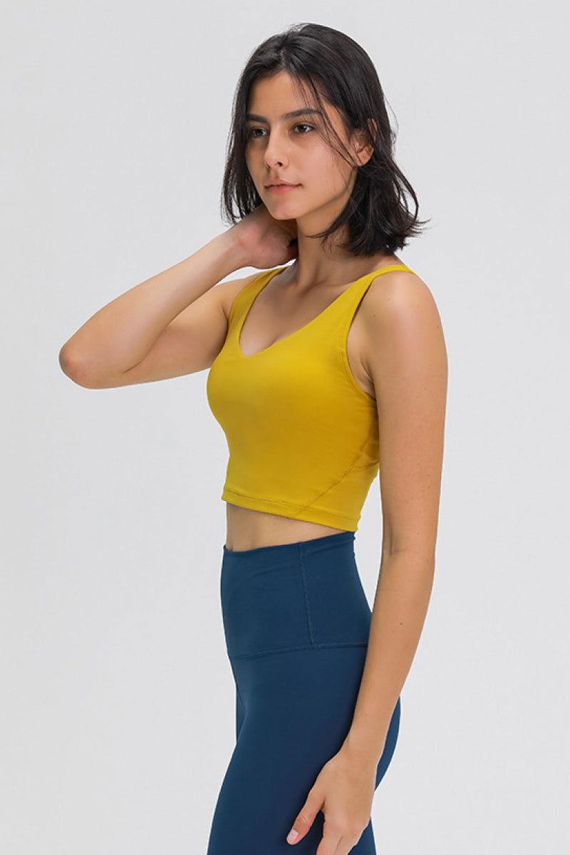 Millennia Scoop Back Sports Bra - Clothes For Her Online Store