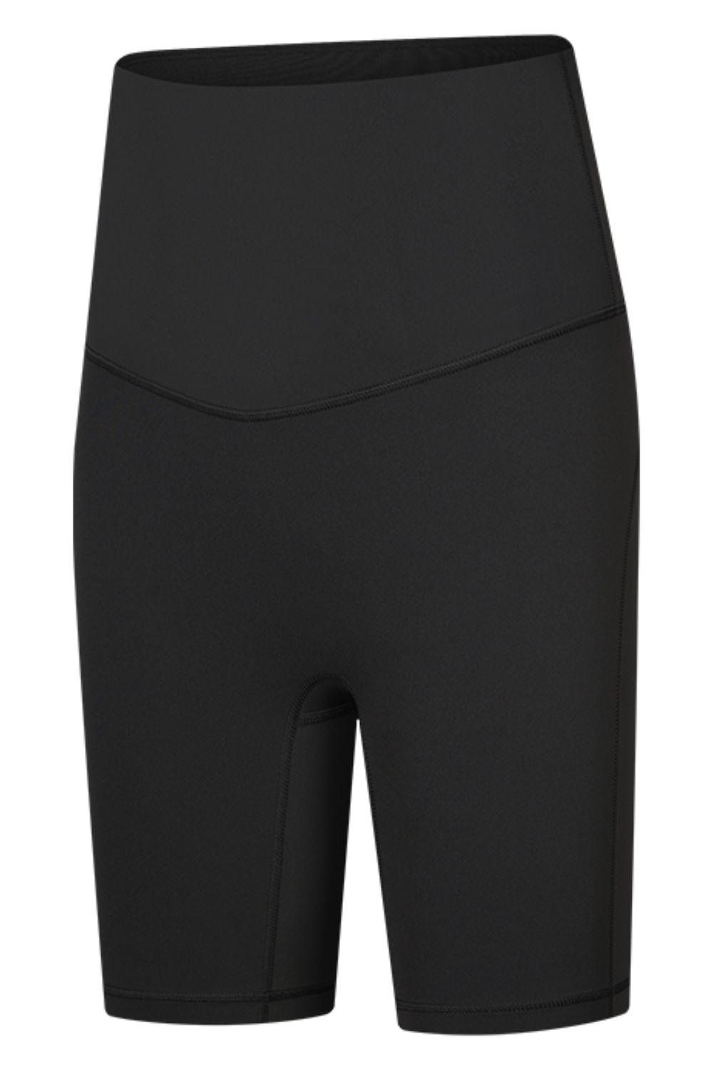 Millennia Seamless High-Rise Wide Waistband Biker Shorts - Clothes For Her Online Store