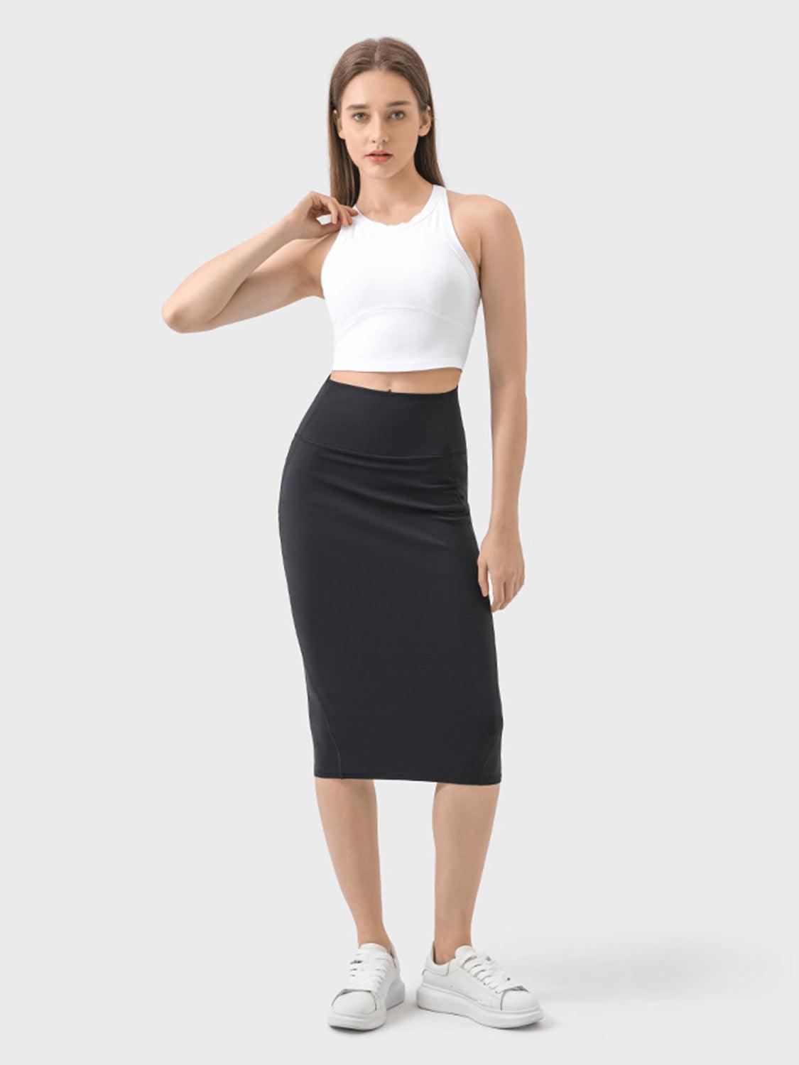 Millennia Slit Wrap Active Skirt - Clothes For Her Online Store