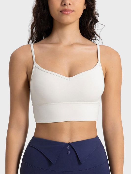 Millennia Spaghetti Strap Sport Bra - Clothes For Her Online Store