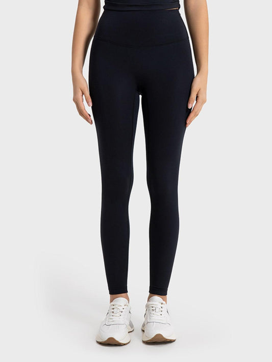 Millennia Wide Waistband Sports Leggings - Clothes For Her Online Store