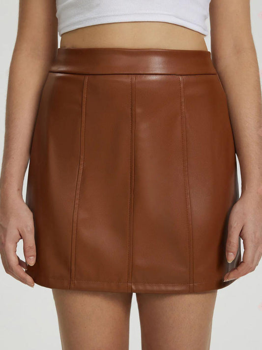 Mini Skirt with Zipper - Clothes For Her Online Store