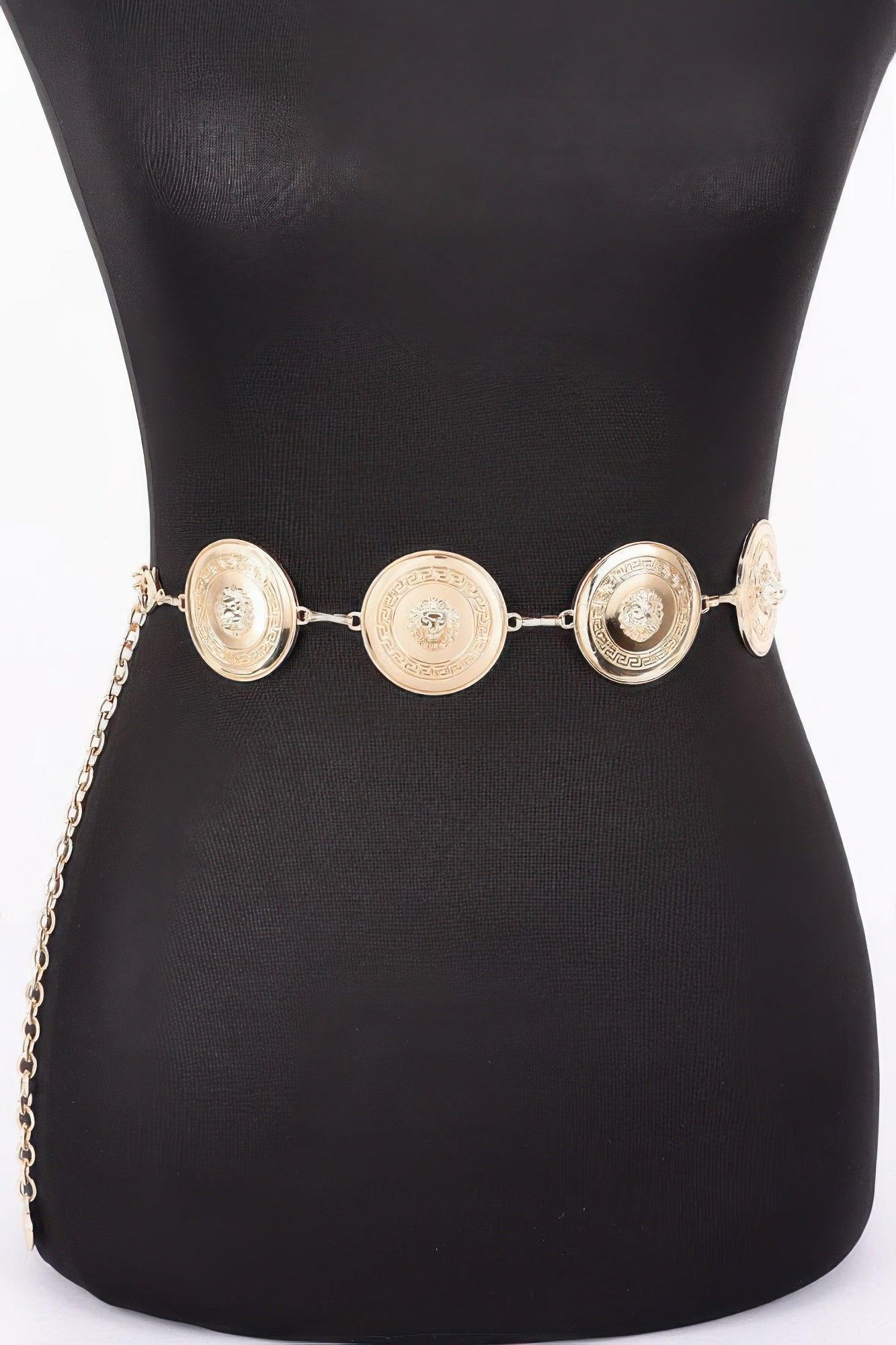 Multi Metal Chain Belt - Clothes For Her Online Store