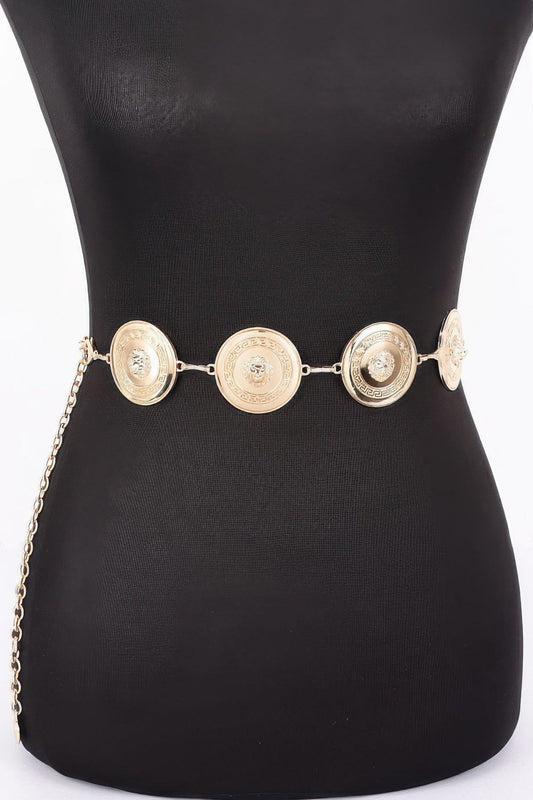 Multi Metal Chain Belt - Clothes For Her Online Store