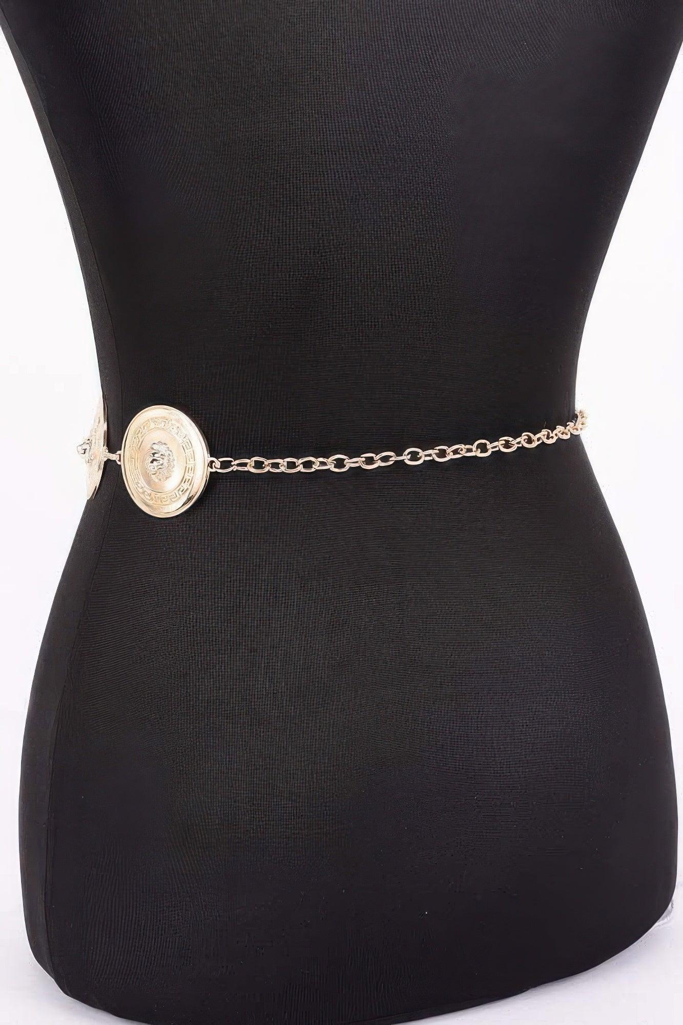 Multi Metal Chain Belt - Clothes For Her Online Store