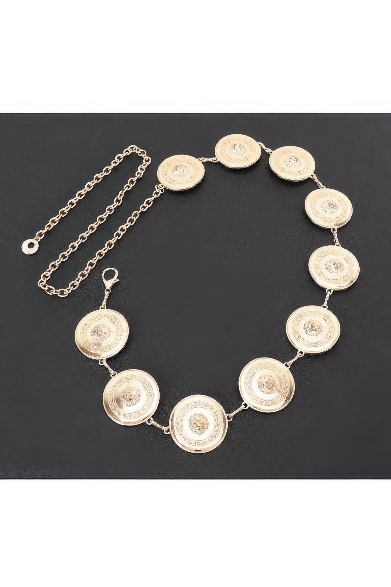 Multi Metal Chain Belt - Clothes For Her Online Store