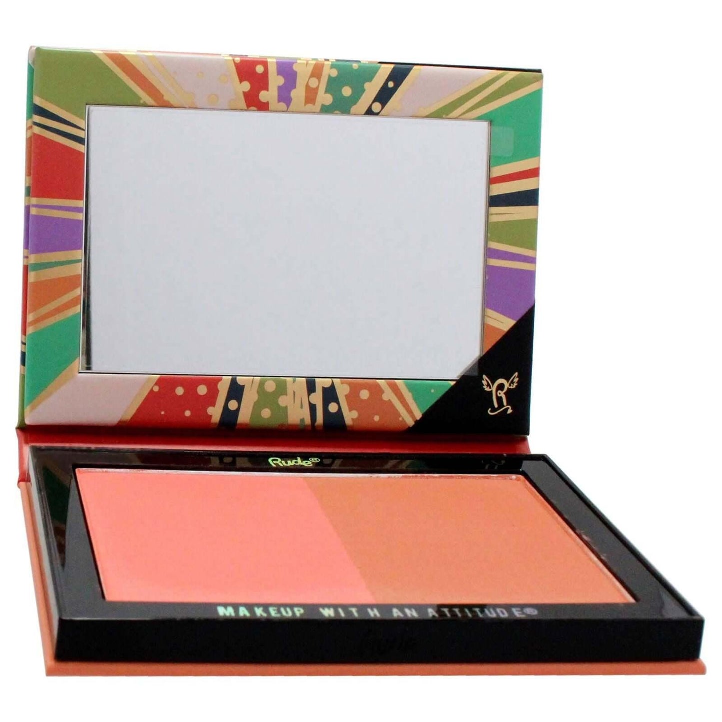 My Other Half Duo Shade Face Palette - Yin and Yang by Rude Cosmetics for Women - 0.4 oz Makeup - Clothes For Her Online Store