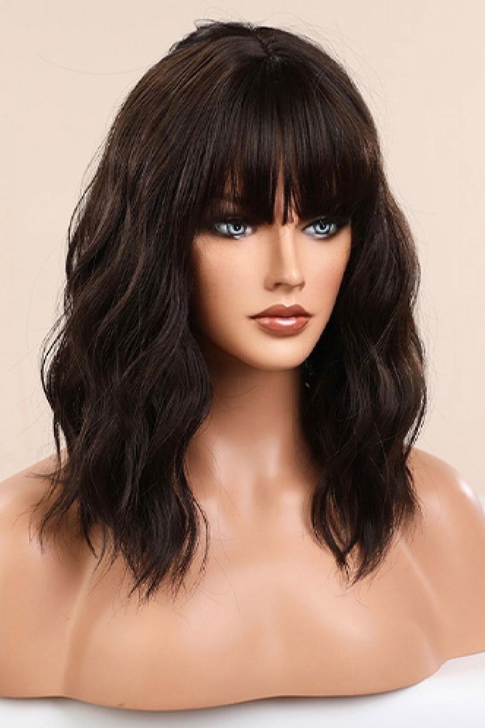 Natural Looking Synthetic Full Machine Bobo Wigs 12'' - Clothes For Her Online Store