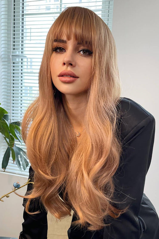 Natural Wave Full Machine Synthetic Wigs 26" - Clothes For Her Online Store