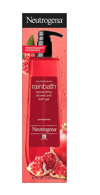 Neutrogena Rainbath Rejuvenating Shower and Bath Gel, Pomegranate, 40 oz. - Clothes For Her Online Store