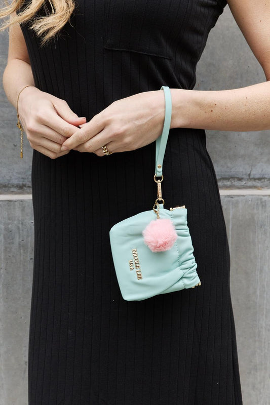 Nicole Lee USA Faux Leather Pouch - Clothes For Her Online Store