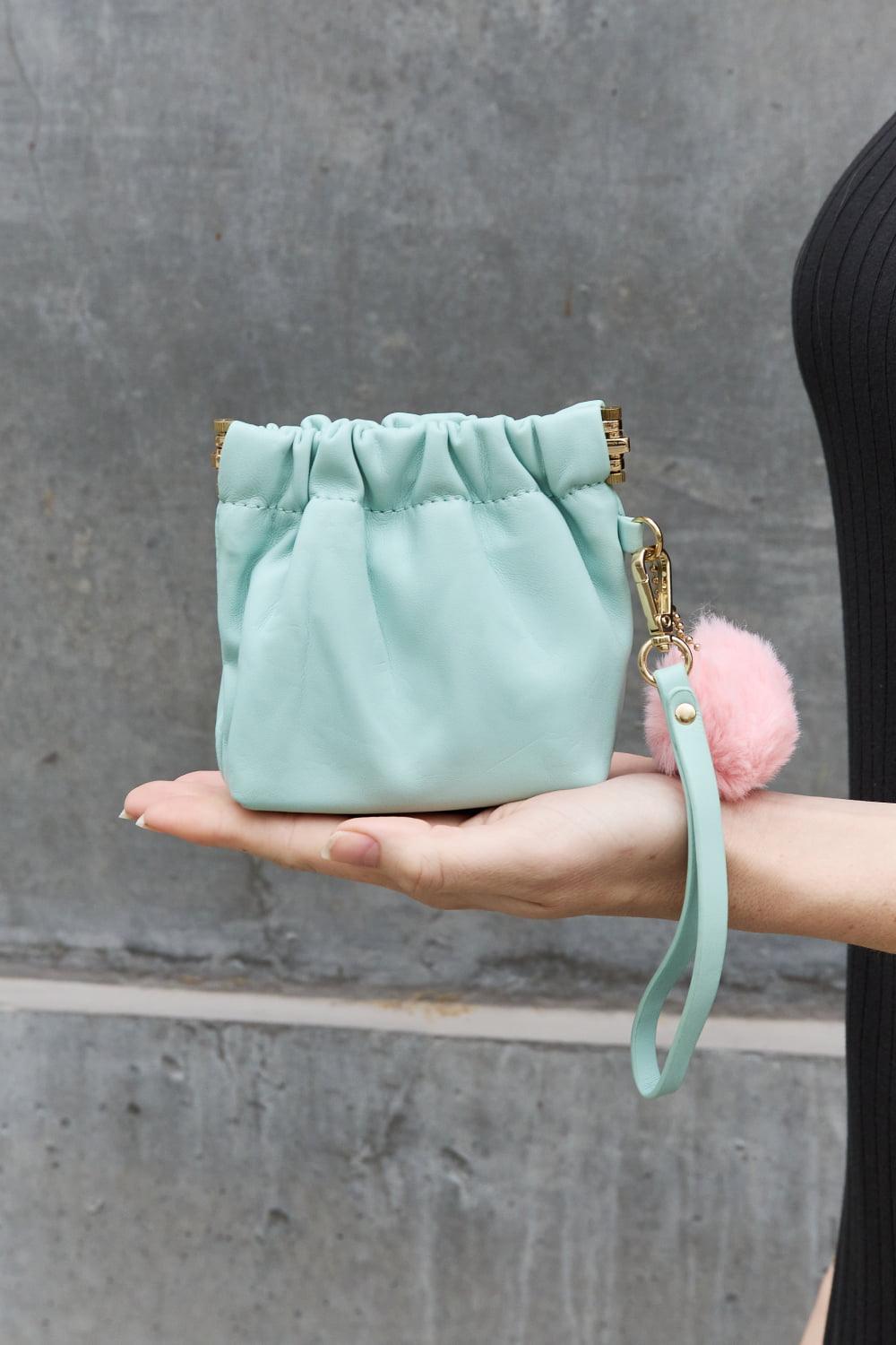 Nicole Lee USA Faux Leather Pouch - Clothes For Her Online Store