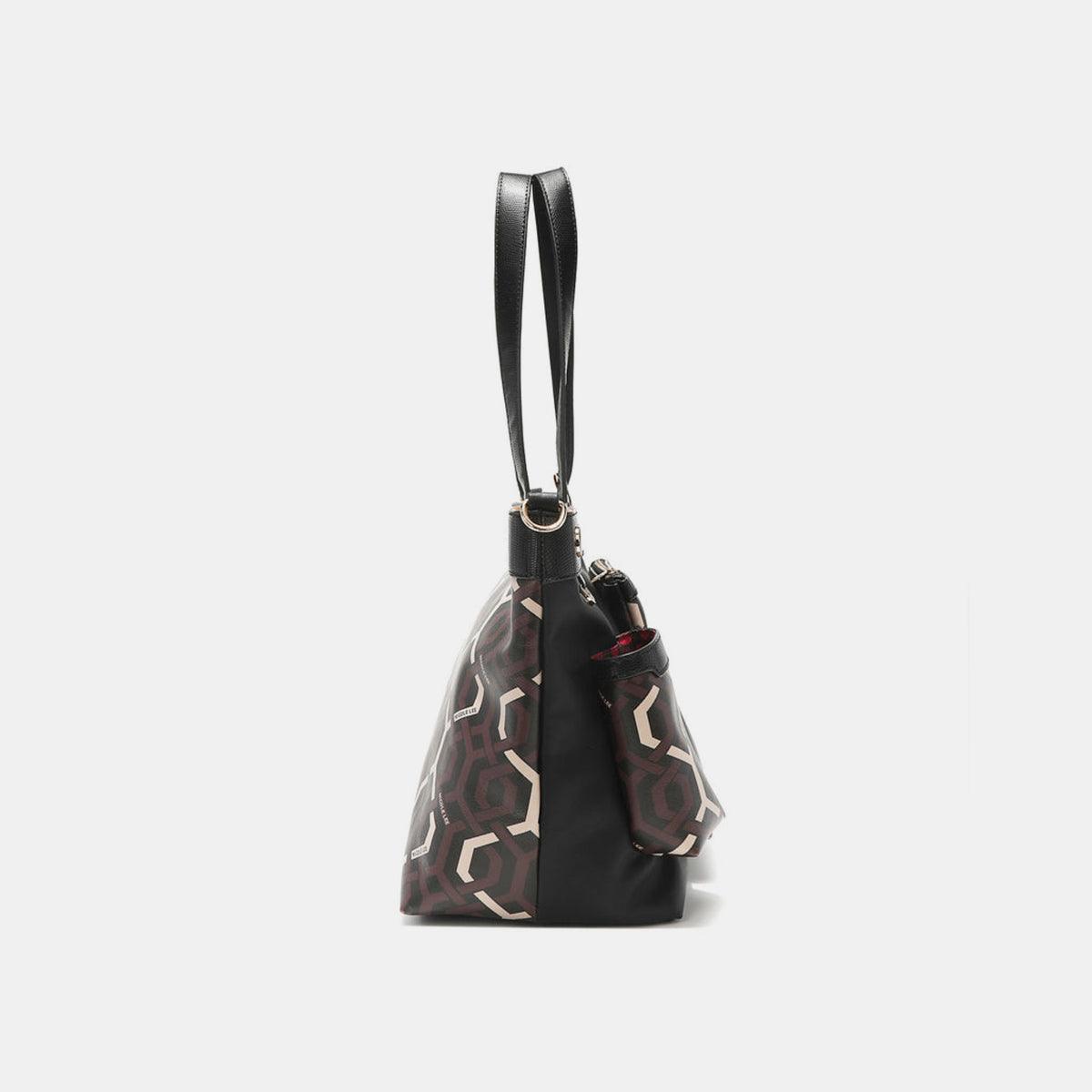 Nicole Lee USA Geometric Pattern Large Handbag - Clothes For Her Online Store
