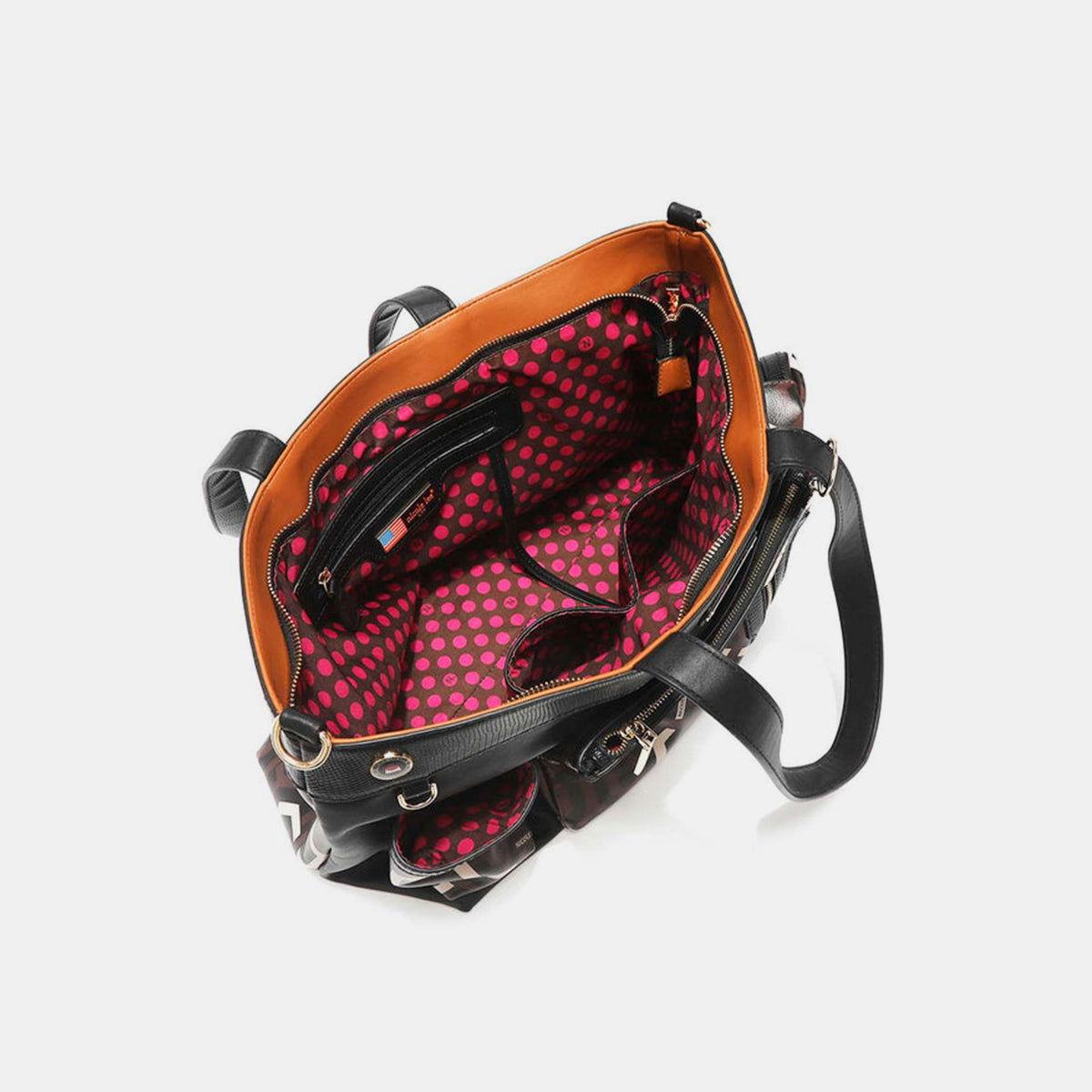 Nicole Lee USA Geometric Pattern Large Handbag - Clothes For Her Online Store