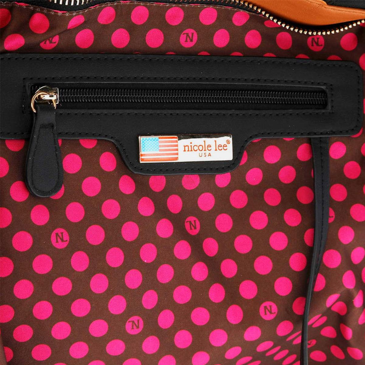 Nicole Lee USA Geometric Pattern Large Handbag - Clothes For Her Online Store