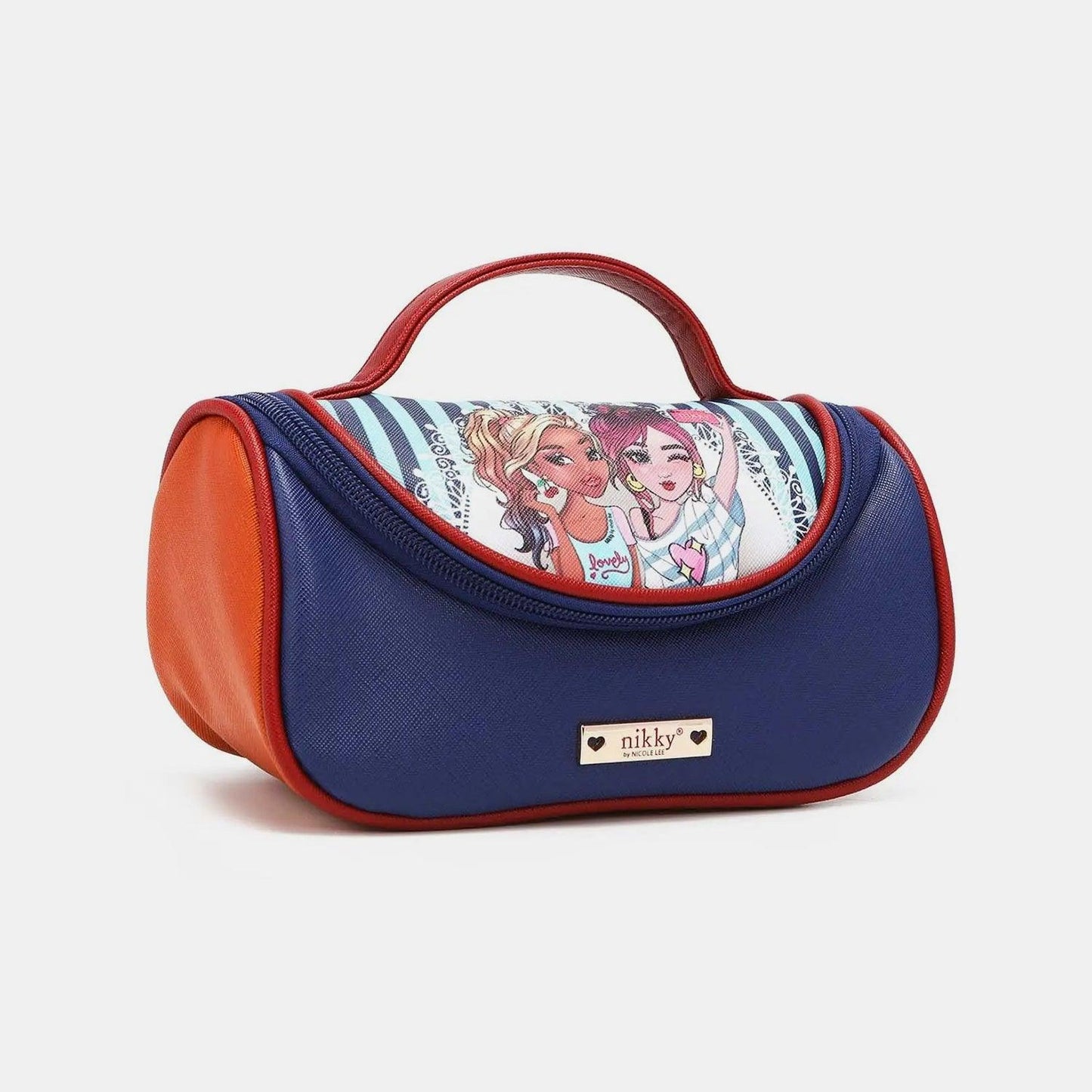 Nicole Lee USA Nikky Contrast Makeup Bag - Clothes For Her Online Store