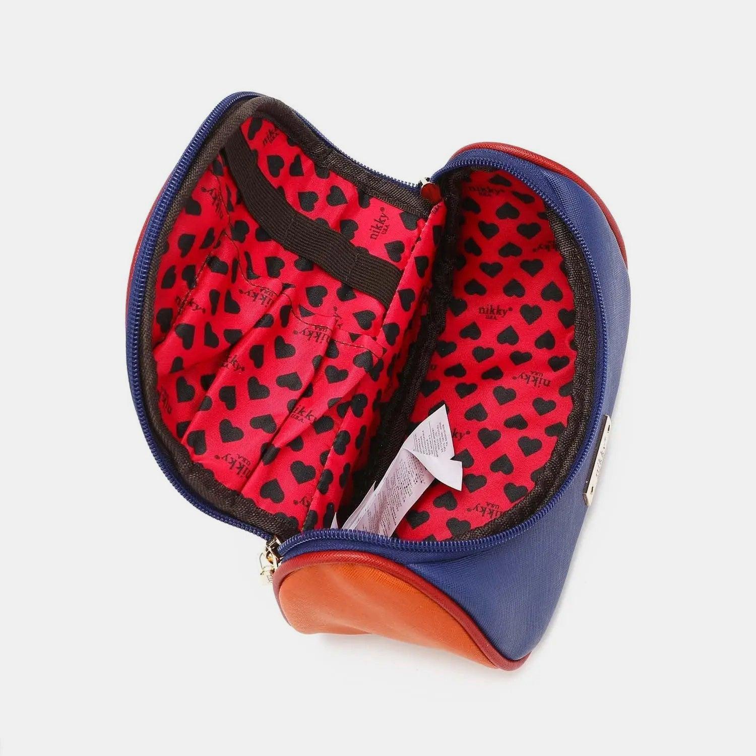 Nicole Lee USA Nikky Contrast Makeup Bag - Clothes For Her Online Store