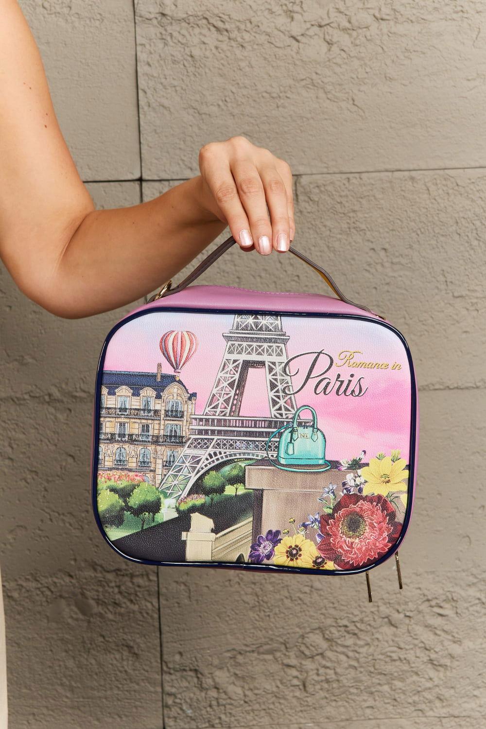 Nicole Lee USA Printed Handbag with Three Pouches - Clothes For Her Online Store