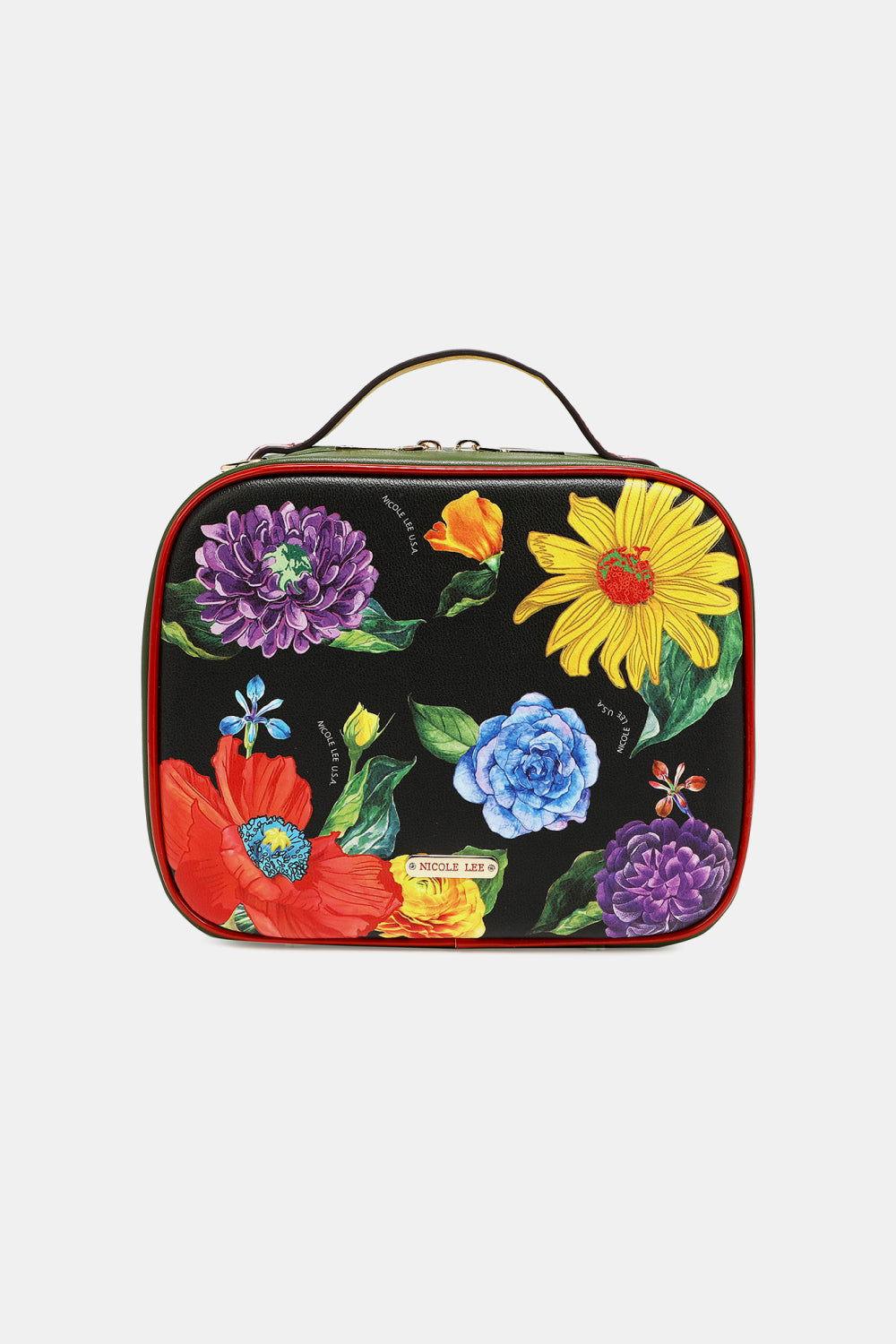 Nicole Lee USA Printed Handbag with Three Pouches - Clothes For Her Online Store