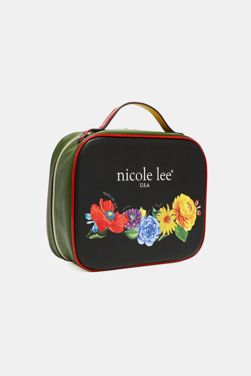 Nicole Lee USA Printed Handbag with Three Pouches - Clothes For Her Online Store