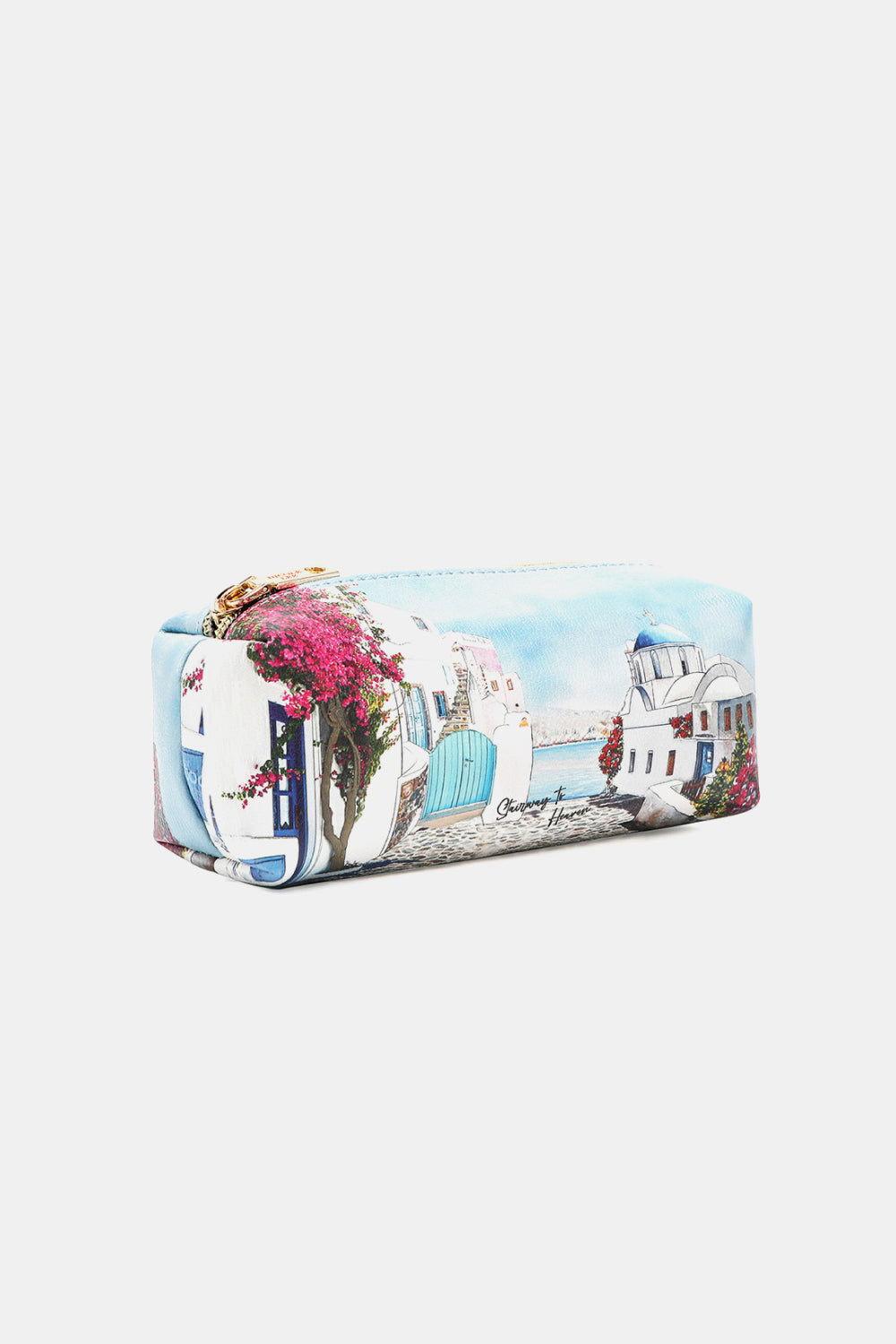 Nicole Lee USA Printed Handbag with Three Pouches - Clothes For Her Online Store