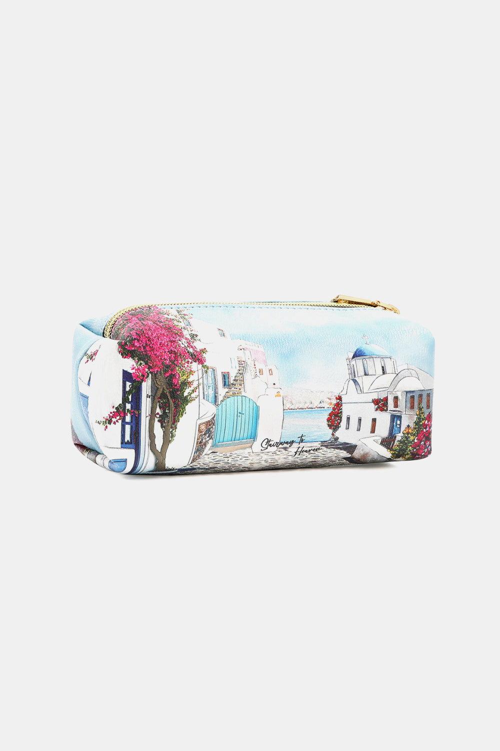 Nicole Lee USA Printed Handbag with Three Pouches - Clothes For Her Online Store