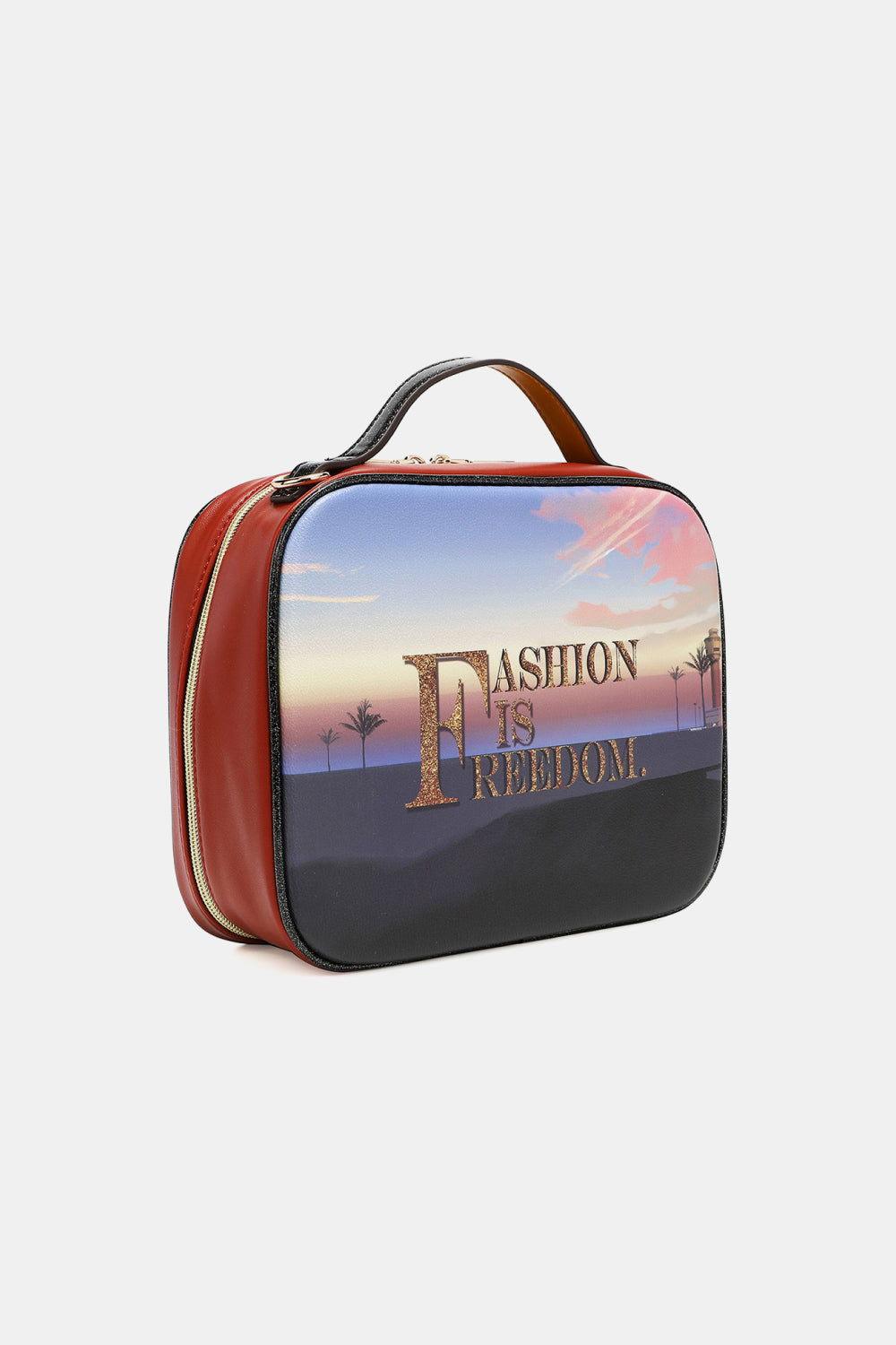 Nicole Lee USA Printed Handbag with Three Pouches - Clothes For Her Online Store
