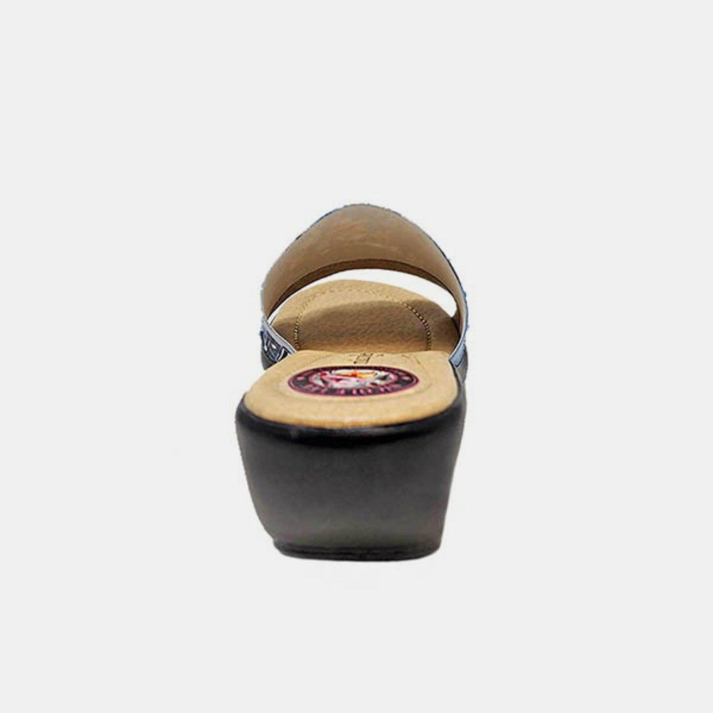 Nicole Lee USA Rhinestone Decor Wedge Slipper - Clothes For Her Online Store