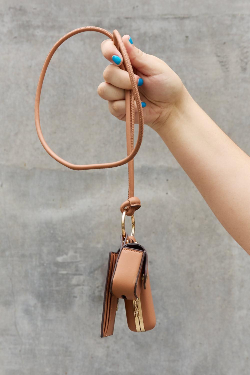 Nicole Lee USA Vegan Leather 3-Piece Lanyard Set - Clothes For Her Online Store