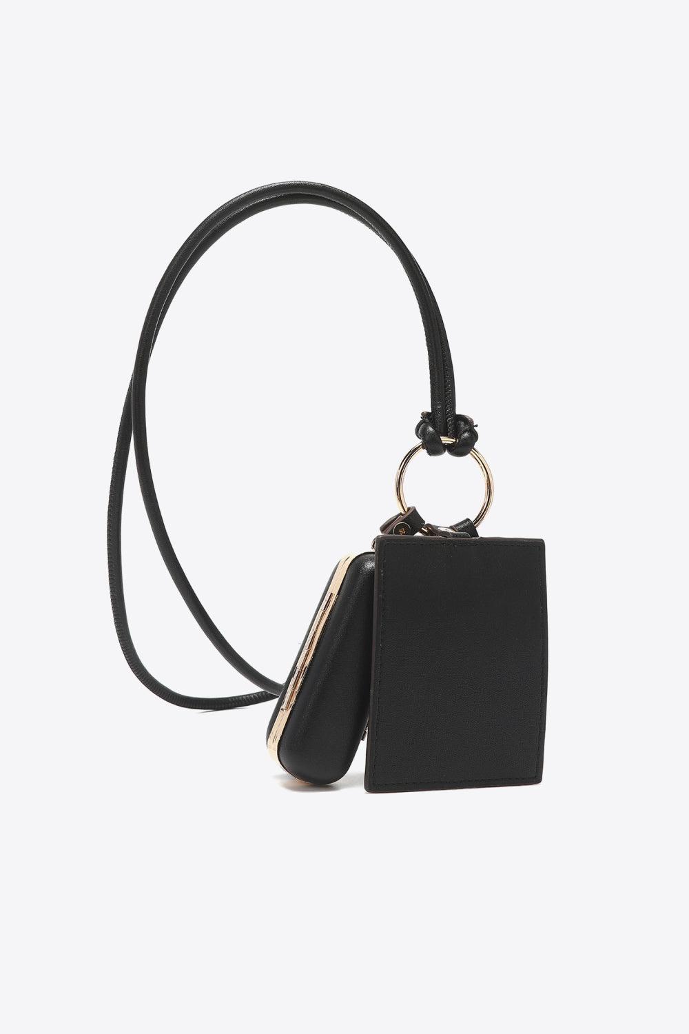 Nicole Lee USA Vegan Leather 3-Piece Lanyard Set - Clothes For Her Online Store