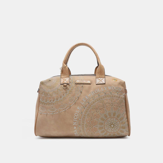 Nicole Lee USA rhinestone Decor Boston Bag - Clothes For Her Online Store