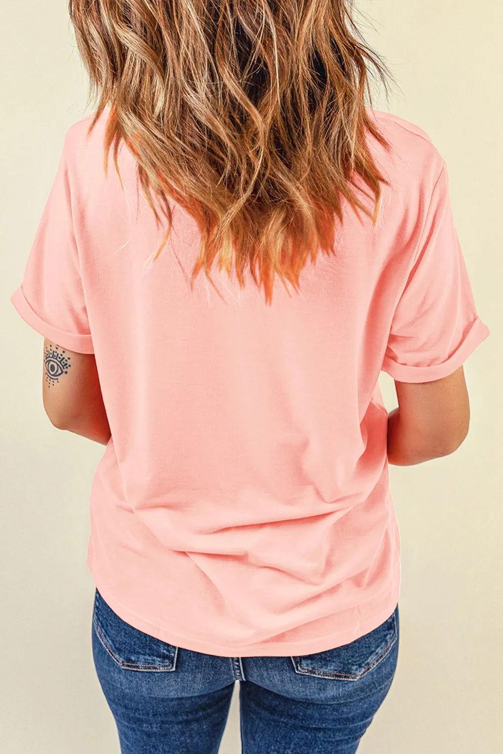 Nutcracker Round Neck Short Sleeve T-Shirt - Clothes For Her Online Store
