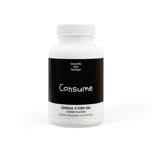 Omega 3 Fish Oil Supplement (60 Softgels) - Clothes For Her Online Store