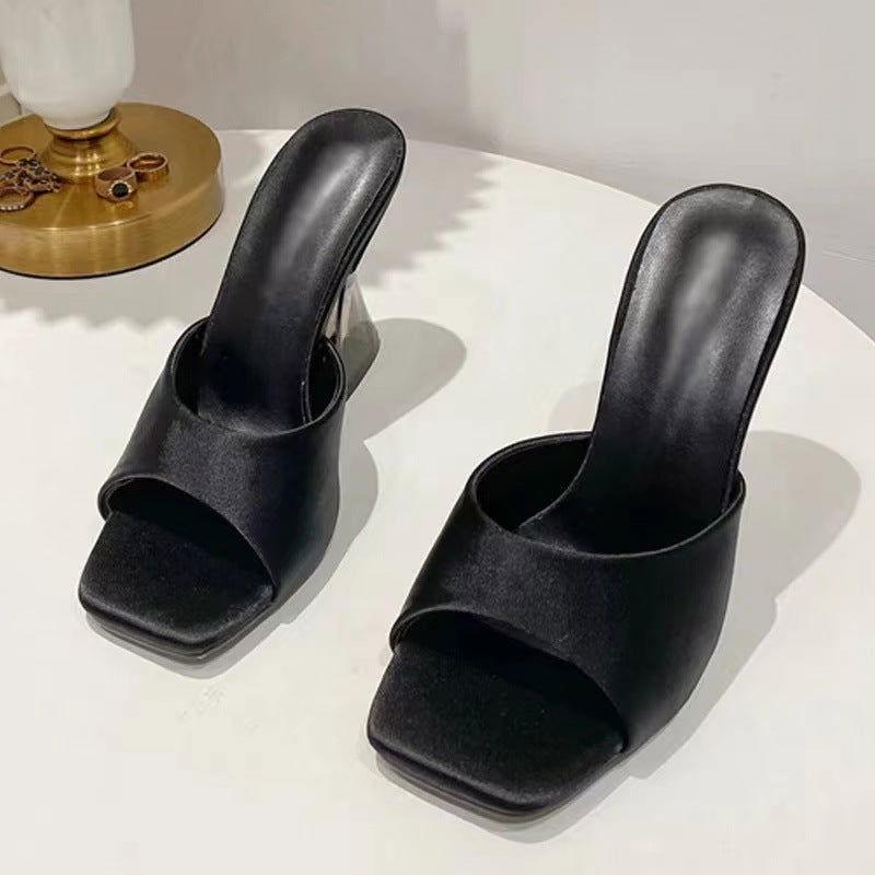 Open Toe High Heel Sandals - Clothes For Her Online Store