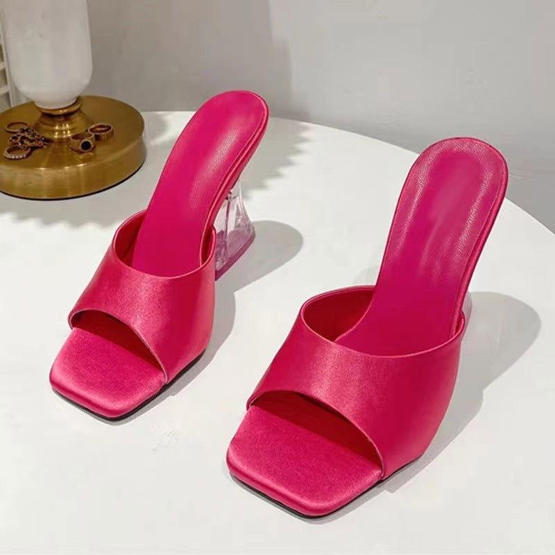 Open Toe High Heel Sandals - Clothes For Her Online Store