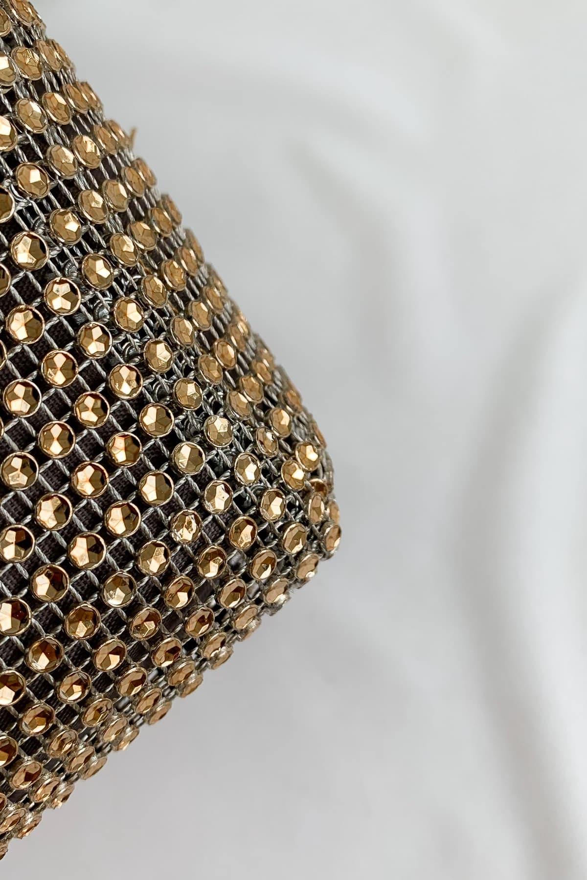Openwork Crossbody Bag with Removable Strap - Clothes For Her Online Store
